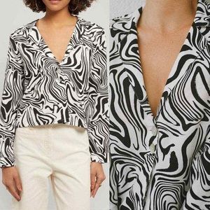 PW Zebra swirl shirt